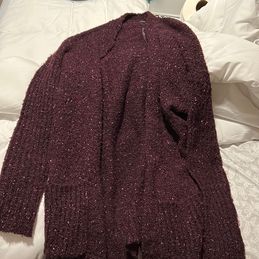 Plum Cardigan